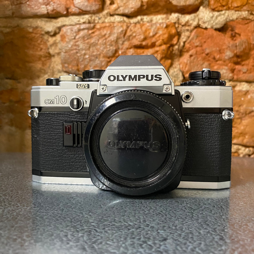 Olympus OM10 G.ZUIKO 2.8 35mm пленочный мануальный фотоаппарат