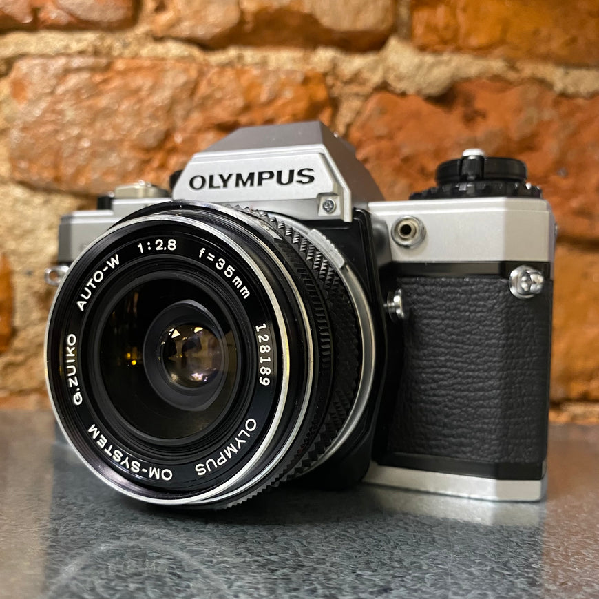 Olympus OM10 G.ZUIKO 2.8 35mm пленочный мануальный фотоаппарат
