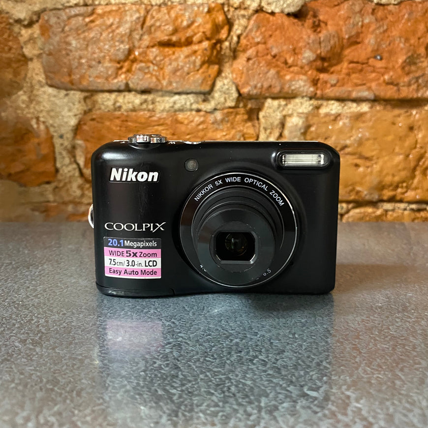 Nikon Coolpix L28 черный цифровой фотоаппарат