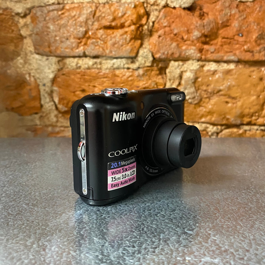 Nikon Coolpix L28 черный цифровой фотоаппарат