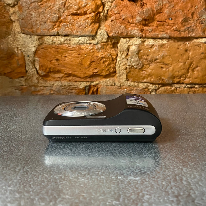 Sony Cyber-shot DSC-S3000 черный цифровой фотоаппарат