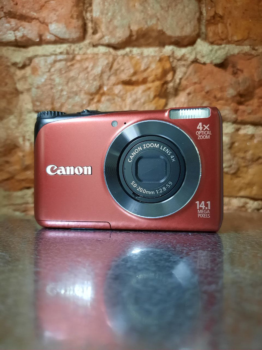 Canon PowerShot A2200 красный цифровой фотоаппарат