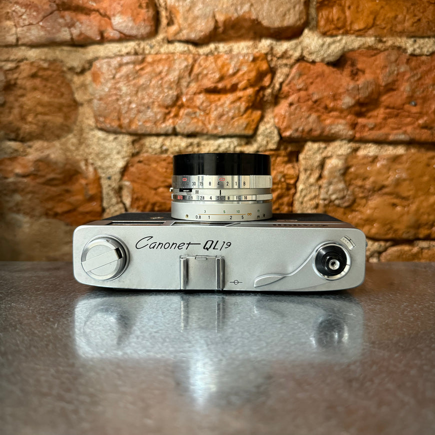 Canon Canonet QL 19 пленочный фотоаппарат