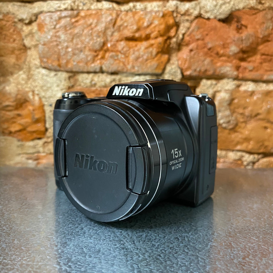 Nikon Coolpix L110 черный цифровой фотоаппарат