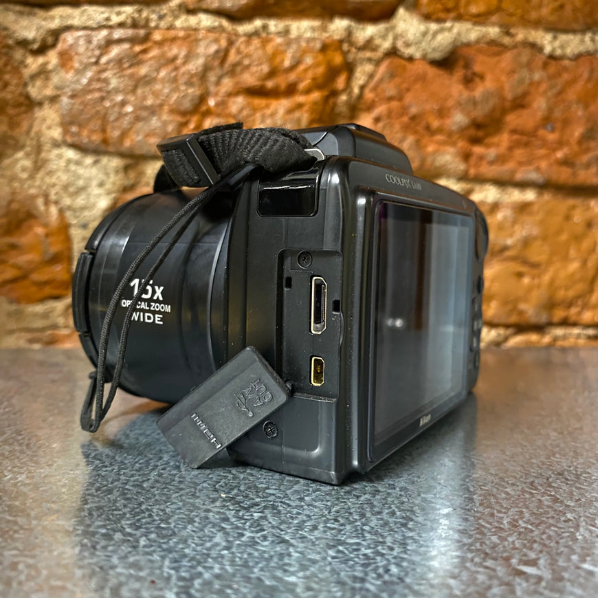 Nikon Coolpix L110 черный цифровой фотоаппарат