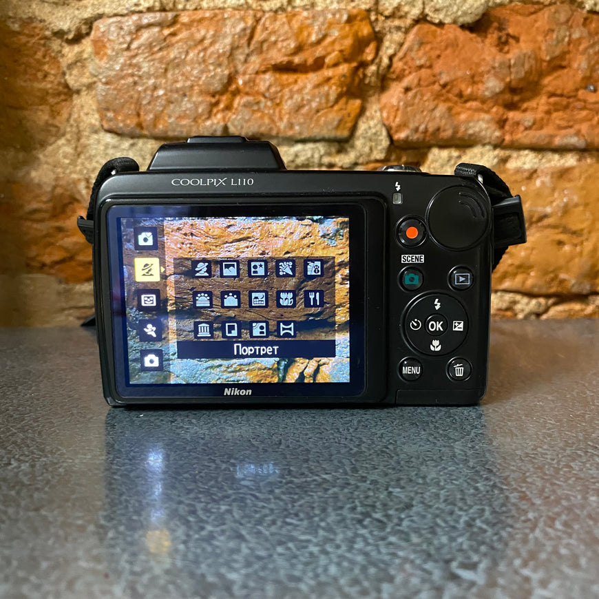Nikon Coolpix L110 черный цифровой фотоаппарат