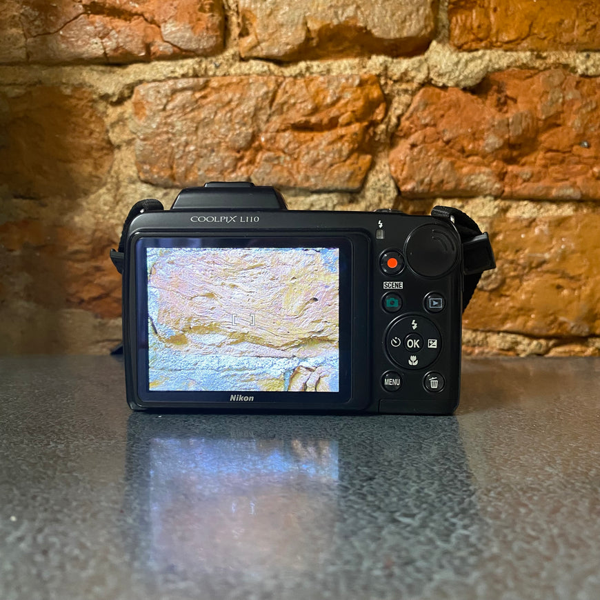 Nikon Coolpix L110 черный цифровой фотоаппарат