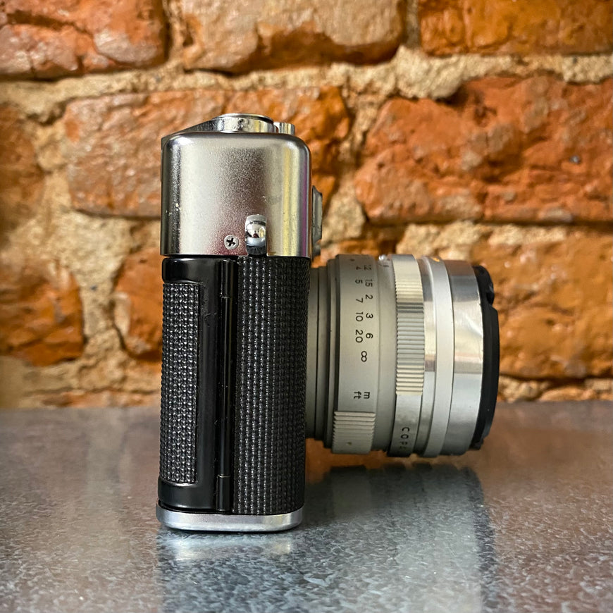 Yashica Electro 35 silver пленочный фотоаппарат