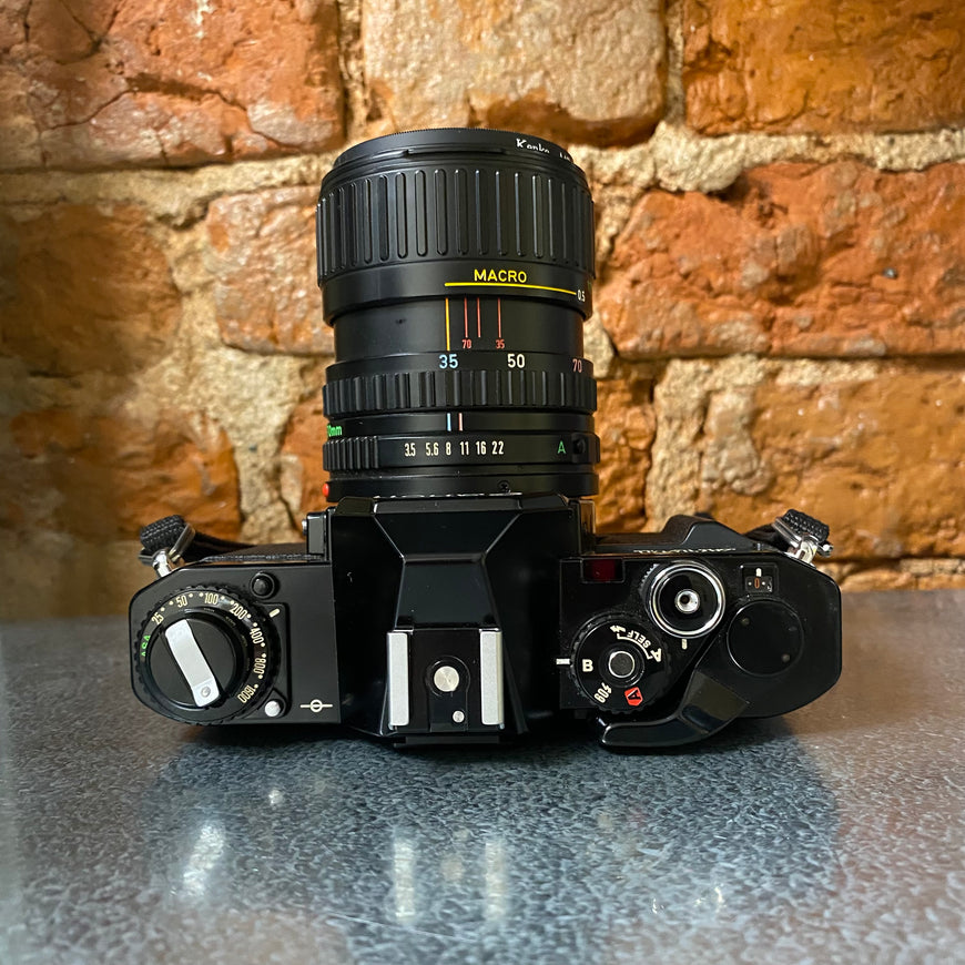 Canon AV-1 35-70 mm 3.5-4.5 зеркальный пленочный фотоаппарат