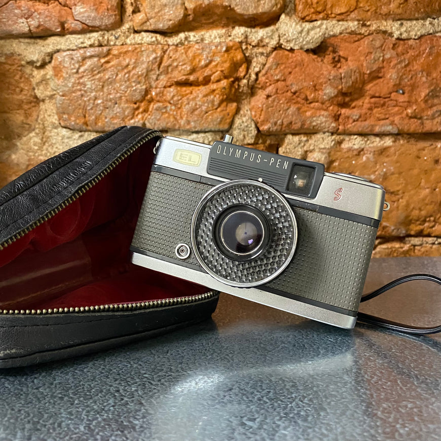 Olympus PEN EE-S рабочий экспонометр пленочный полукадровый фотоаппарат