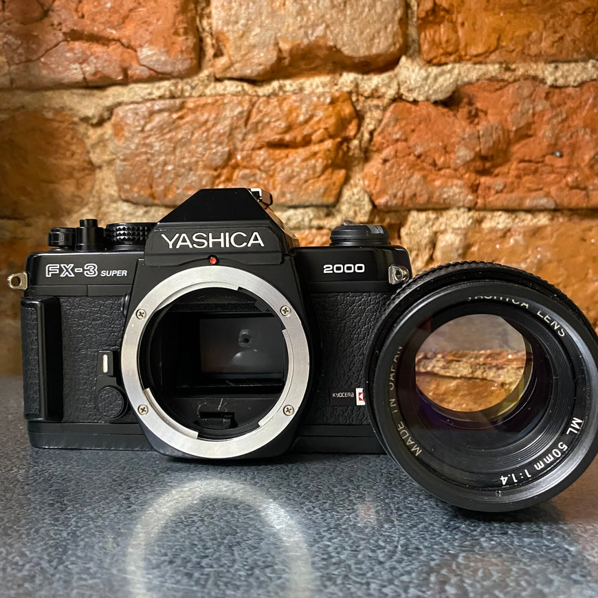 Yashica FX-3 Super 2000 & Yashica ML 50mm 1:1.4