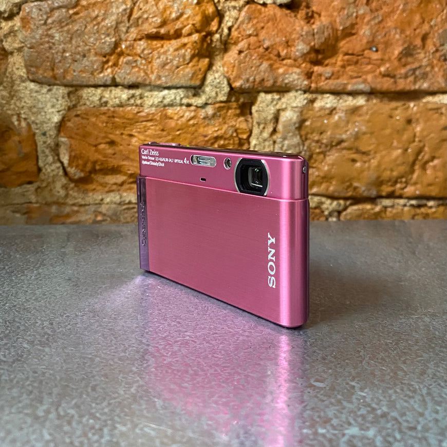 Sony Cyber-shot DSC-T90 Pink — розовый цифровой фотоаппарат