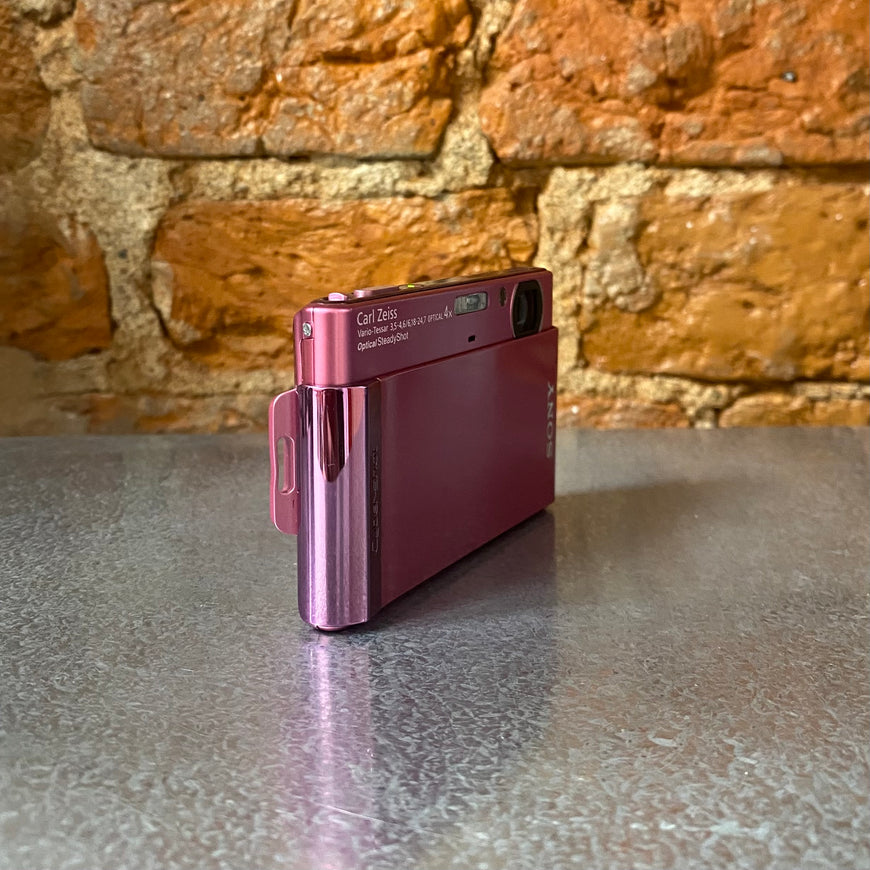 Sony Cyber-shot DSC-T90 Pink — розовый цифровой фотоаппарат