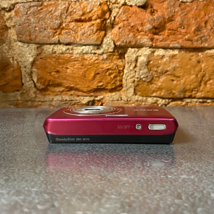 Sony Cyber-shot DSC-W310 Pink — розовый цифровой фотоаппарат