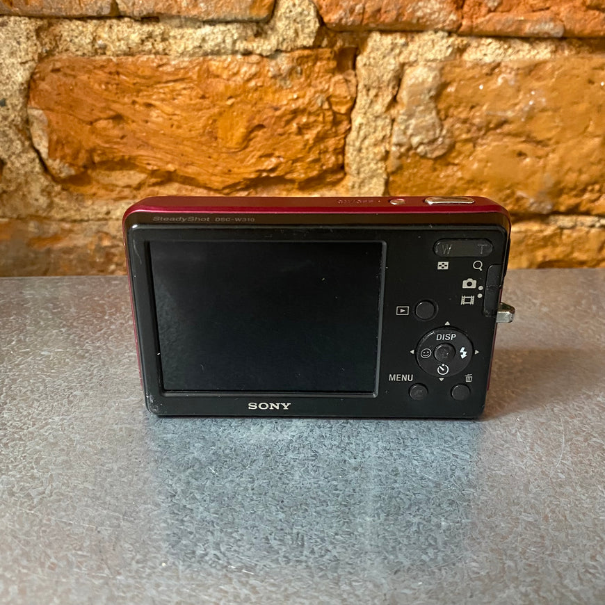 Sony Cyber-shot DSC-W310 Pink — розовый цифровой фотоаппарат
