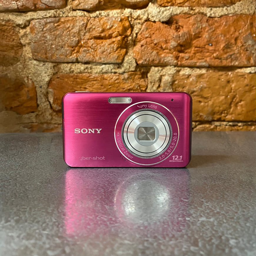 Sony Cyber-shot DSC-W310 Pink — розовый цифровой фотоаппарат