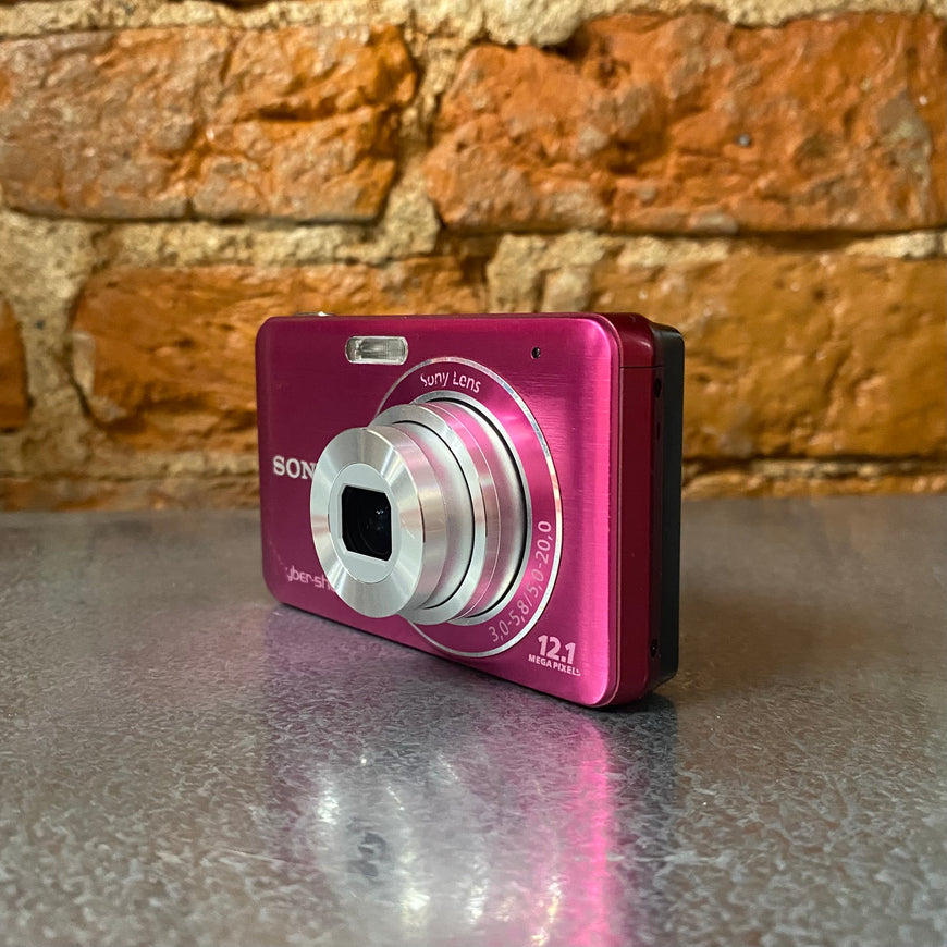 Sony Cyber-shot DSC-W310 Pink — розовый цифровой фотоаппарат