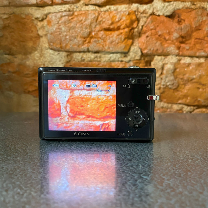 Sony Cyber-shot DSC-T20 черный цифровой фотоаппарат