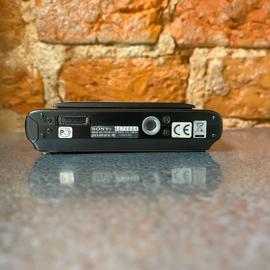 Sony Cyber-shot DSC-T20 черный цифровой фотоаппарат