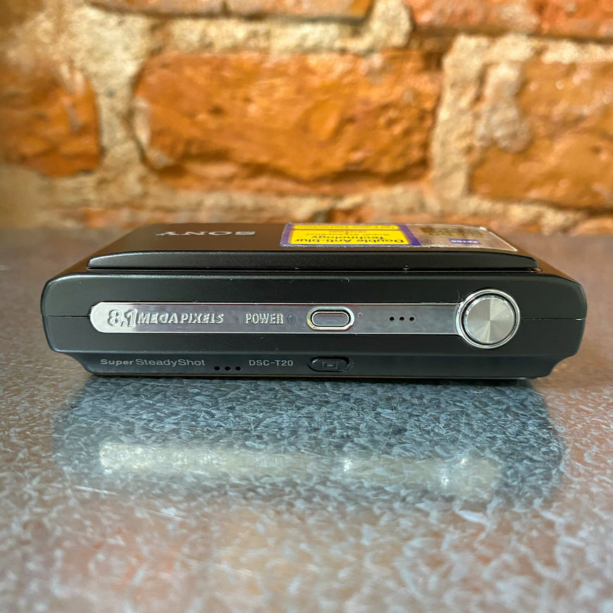 Sony Cyber-shot DSC-T20 черный цифровой фотоаппарат