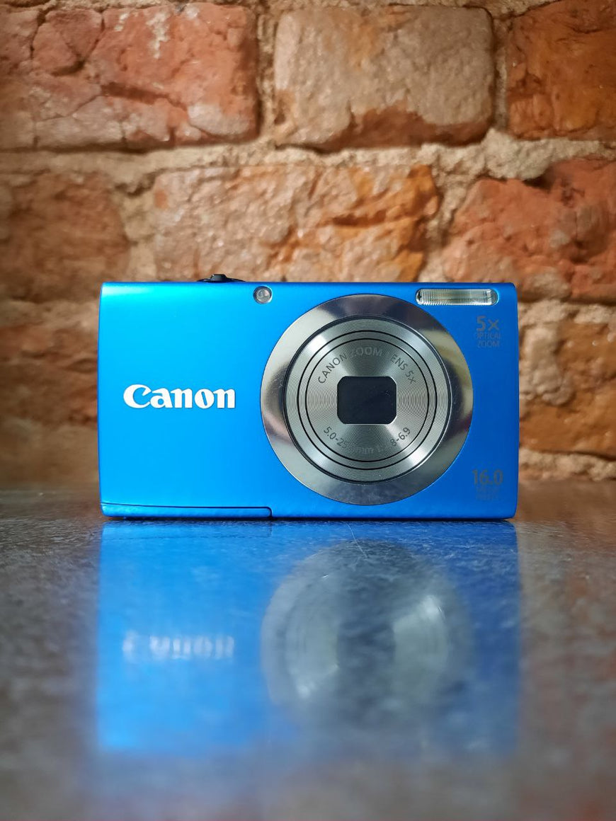 Canon PowerShot A2300 синий цифровой фотоаппарат