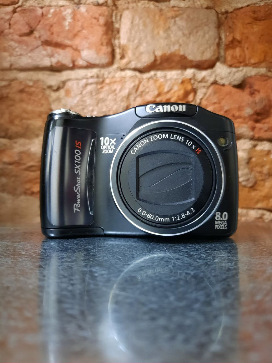 Canon Powershot SX100 IS черный цифровой фотоаппарат