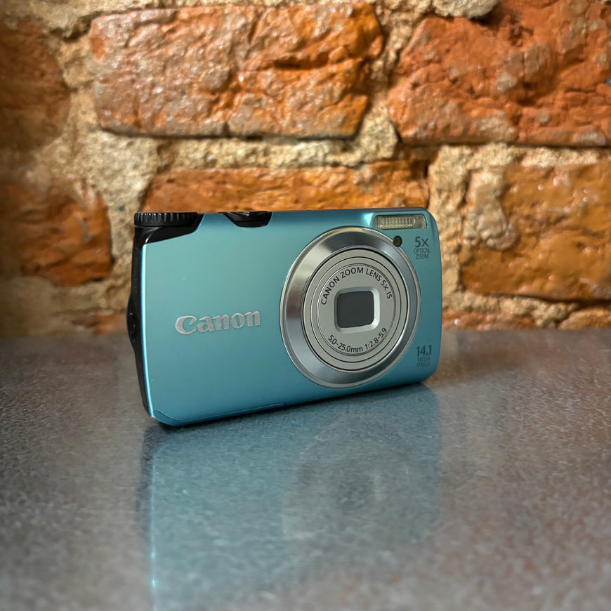 Canon PowerShot A3200 IS голубой цифровой компактный