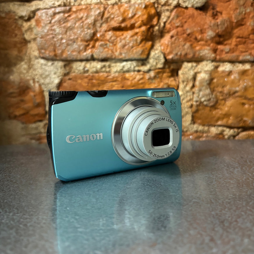 Canon PowerShot A3200 IS голубой цифровой компактный