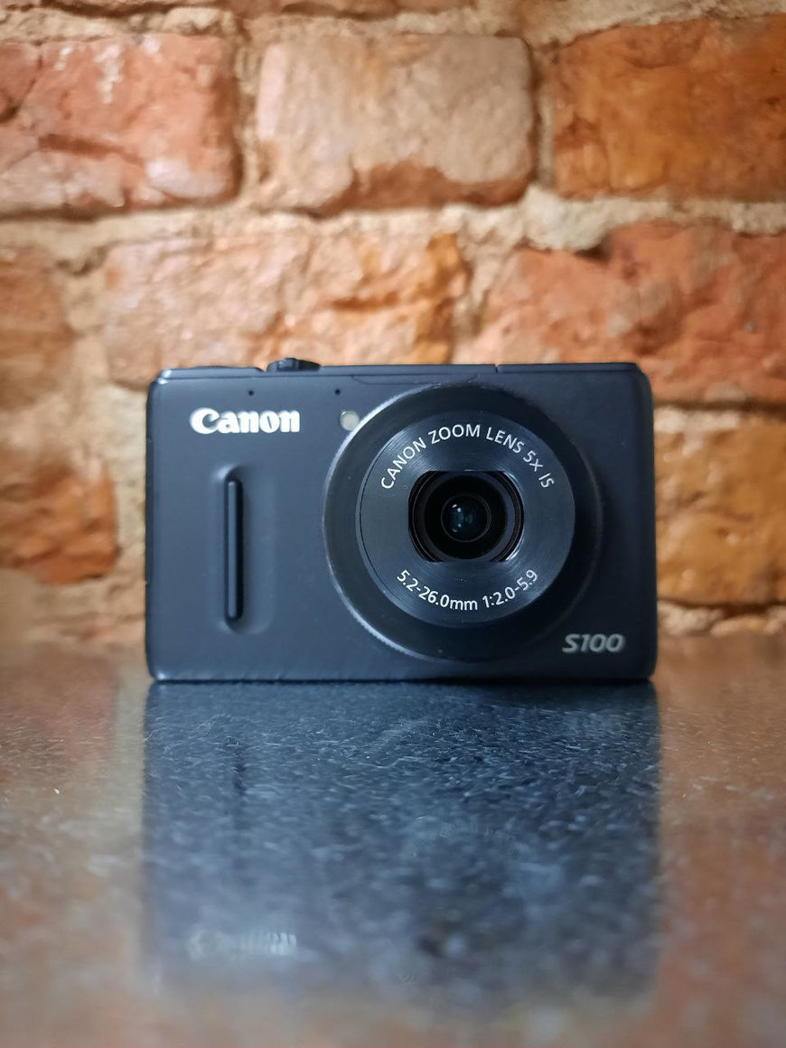 Canon PowerShot S100 черный топовый цифровой фотоаппарат