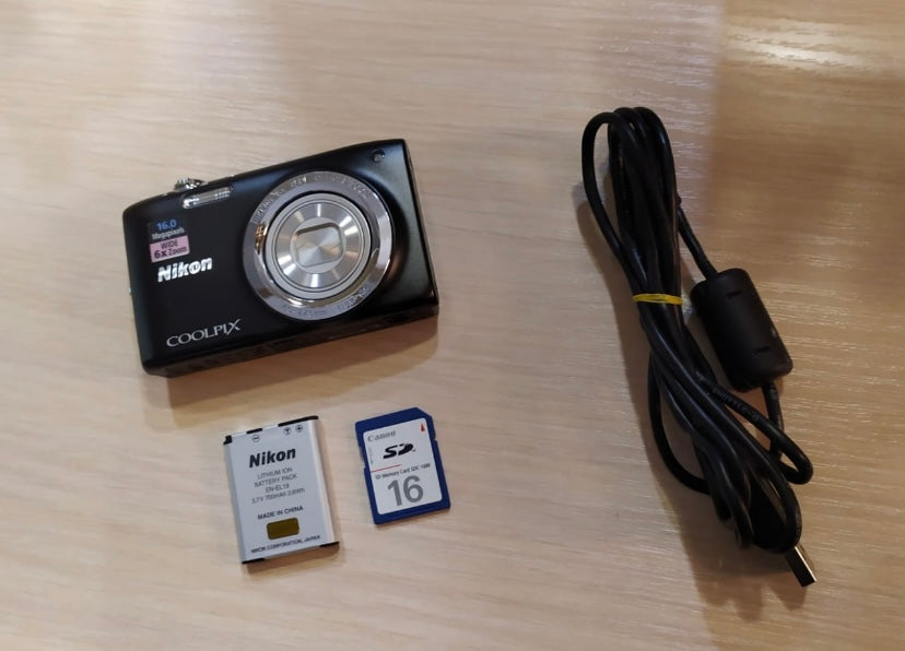 Nikon Coolpix S2700 черный цифровой фотоаппарат