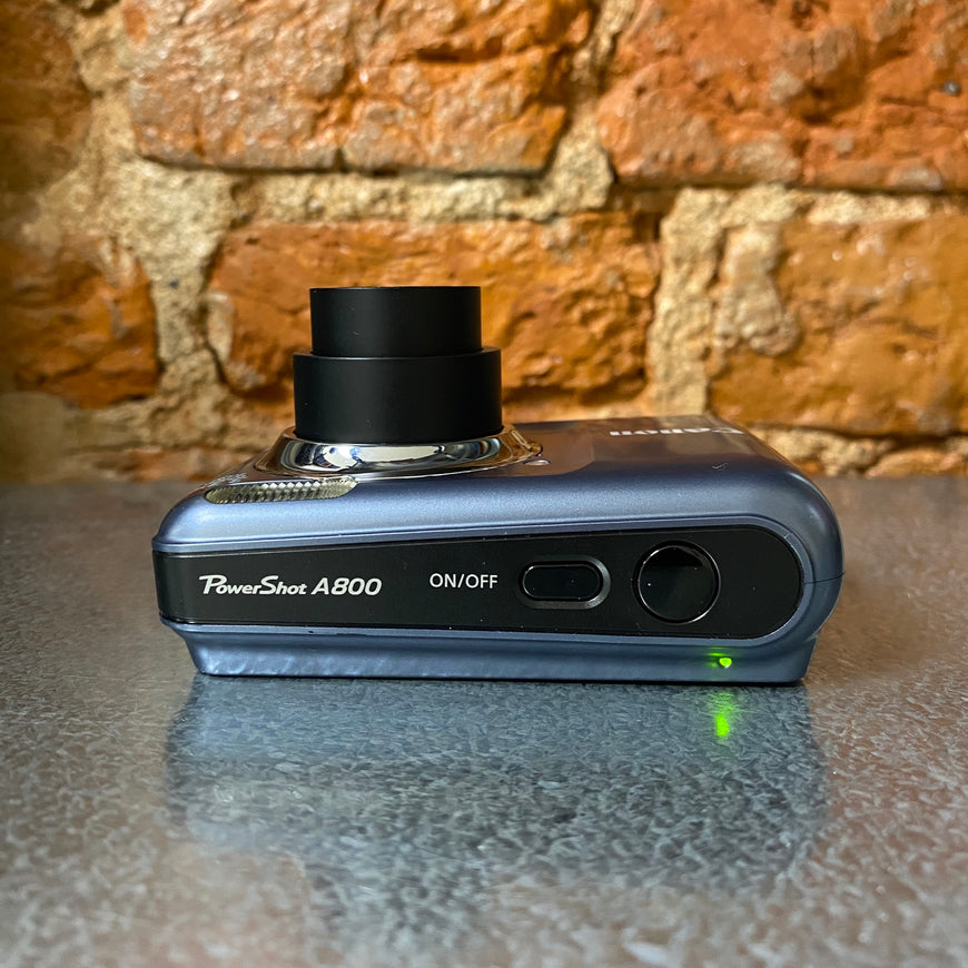 Canon PowerShot A800 цифровой фотоаппарат синий