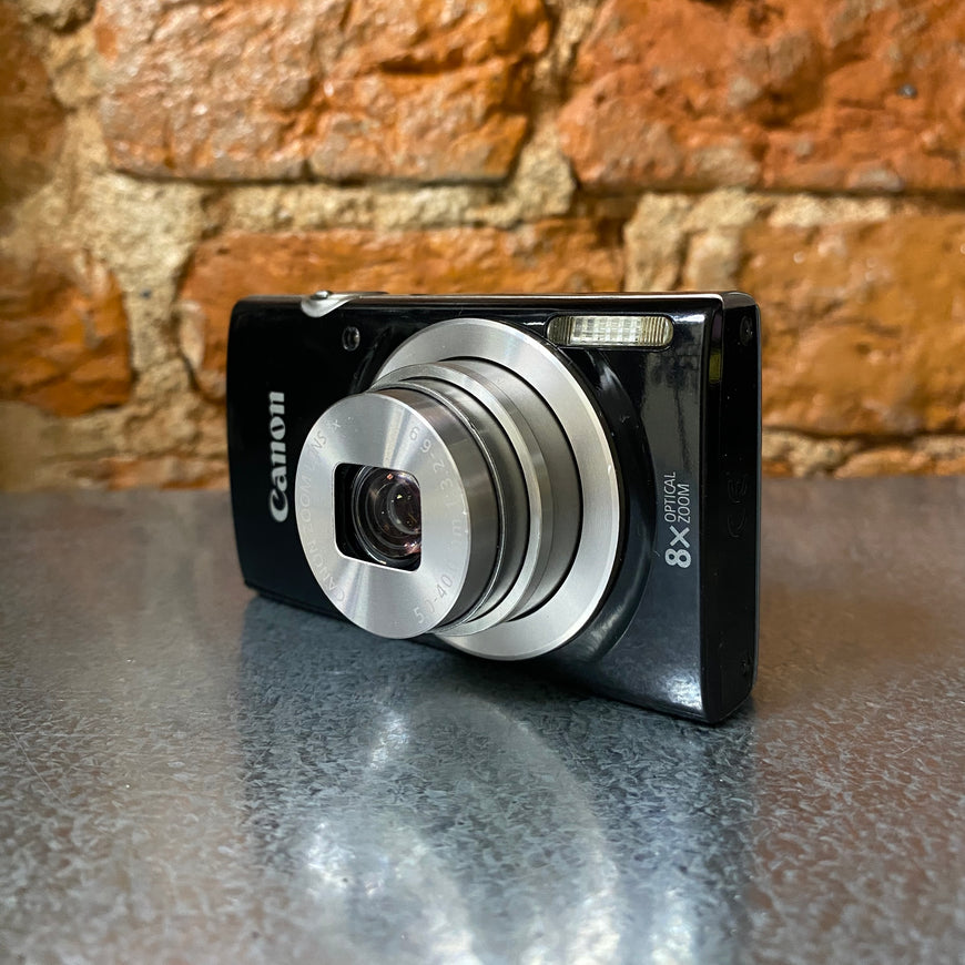 Canon IXUS 185 черный цифровой фотоаппарат