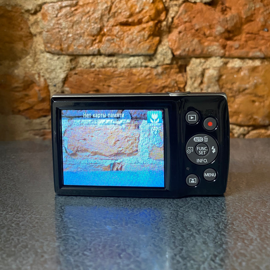 Canon IXUS 185 черный цифровой фотоаппарат