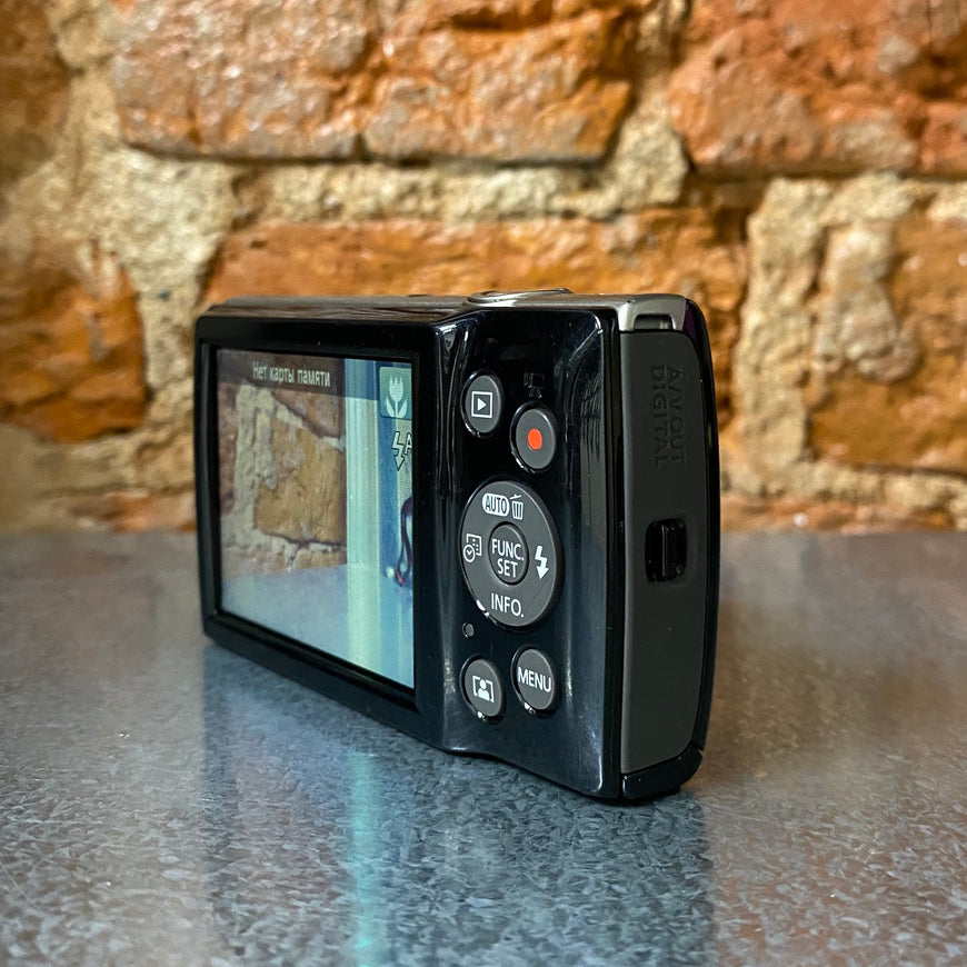 Canon IXUS 185 черный цифровой фотоаппарат
