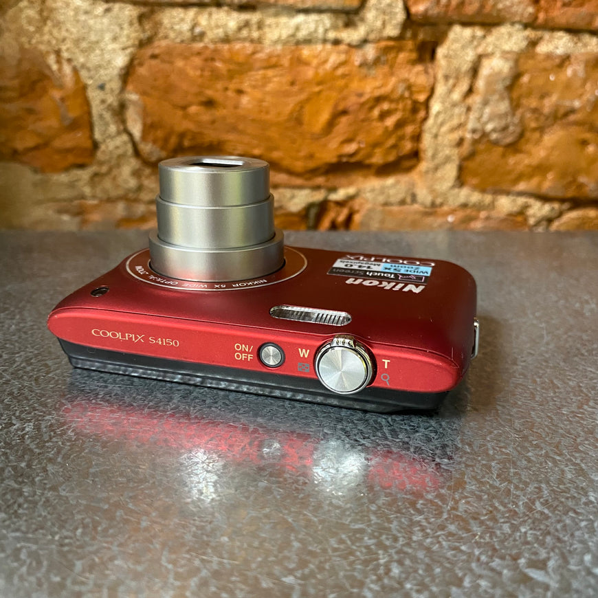 Nikon Coolpix S4150 коробка цифровой фотоаппарат красный