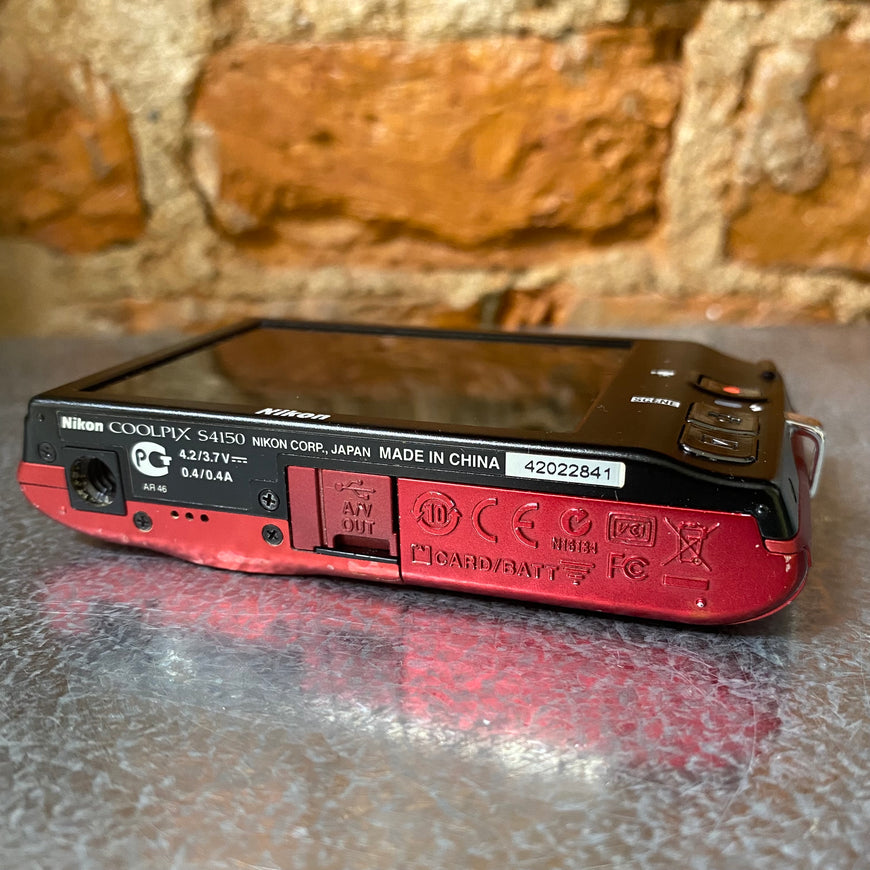 Nikon Coolpix S4150 коробка цифровой фотоаппарат красный