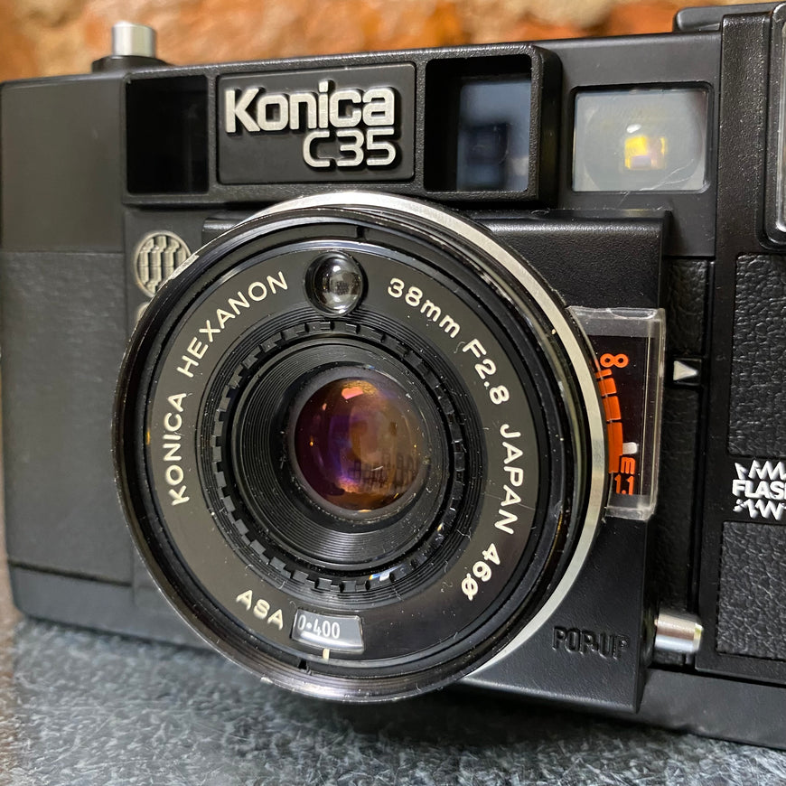 Konica C35 AF пленочный фотоаппарат легенда