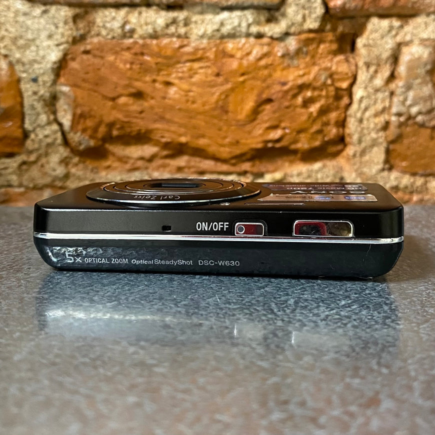Sony Cyber-shot DSC-W630 черный цифровой фотоаппарат