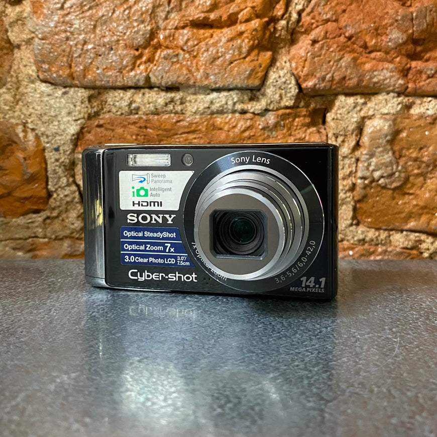 Sony Cyber-shot DSC-W370 цифровой фотоаппарат черный