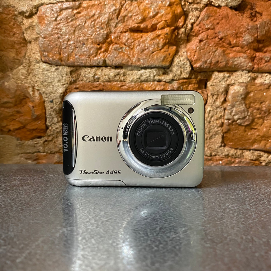 Canon PowerShot A495 серебро цифровой фотоаппарат