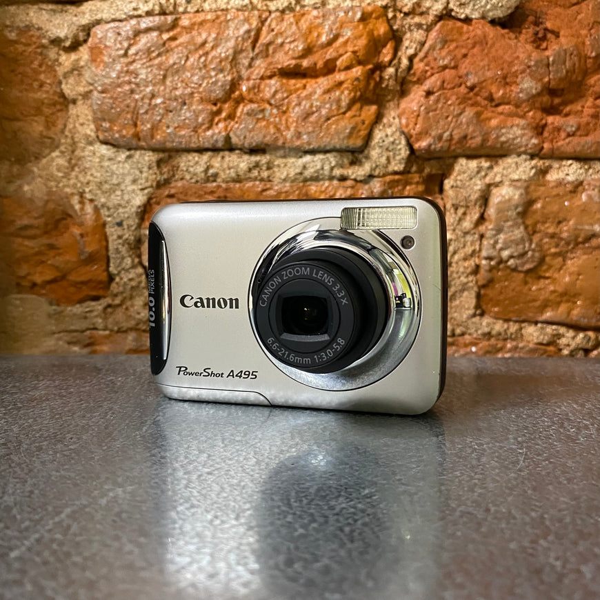 Canon PowerShot A495 серебро цифровой фотоаппарат