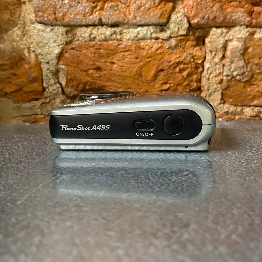 Canon PowerShot A495 серебро цифровой фотоаппарат