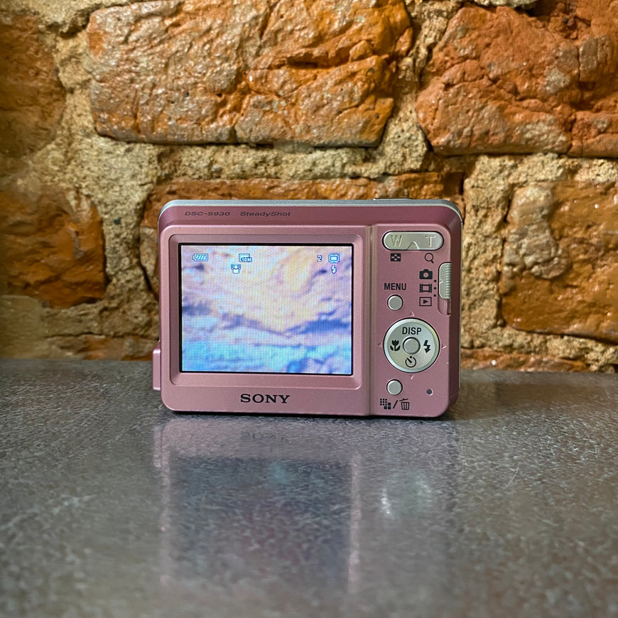 Sony Cyber-shot DSC-S930 цифровой фотоаппарат розовый