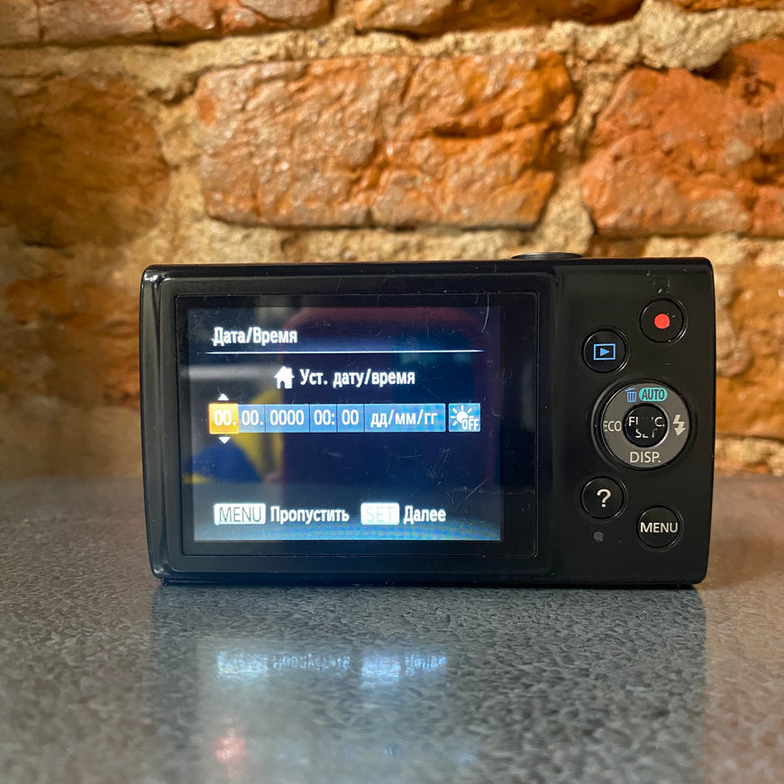Canon Digital IXUS 170 черный цифровой фотоаппарат