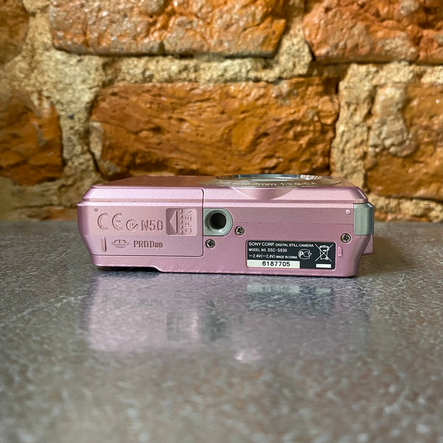 Sony Cyber-shot DSC-S930 цифровой фотоаппарат розовый