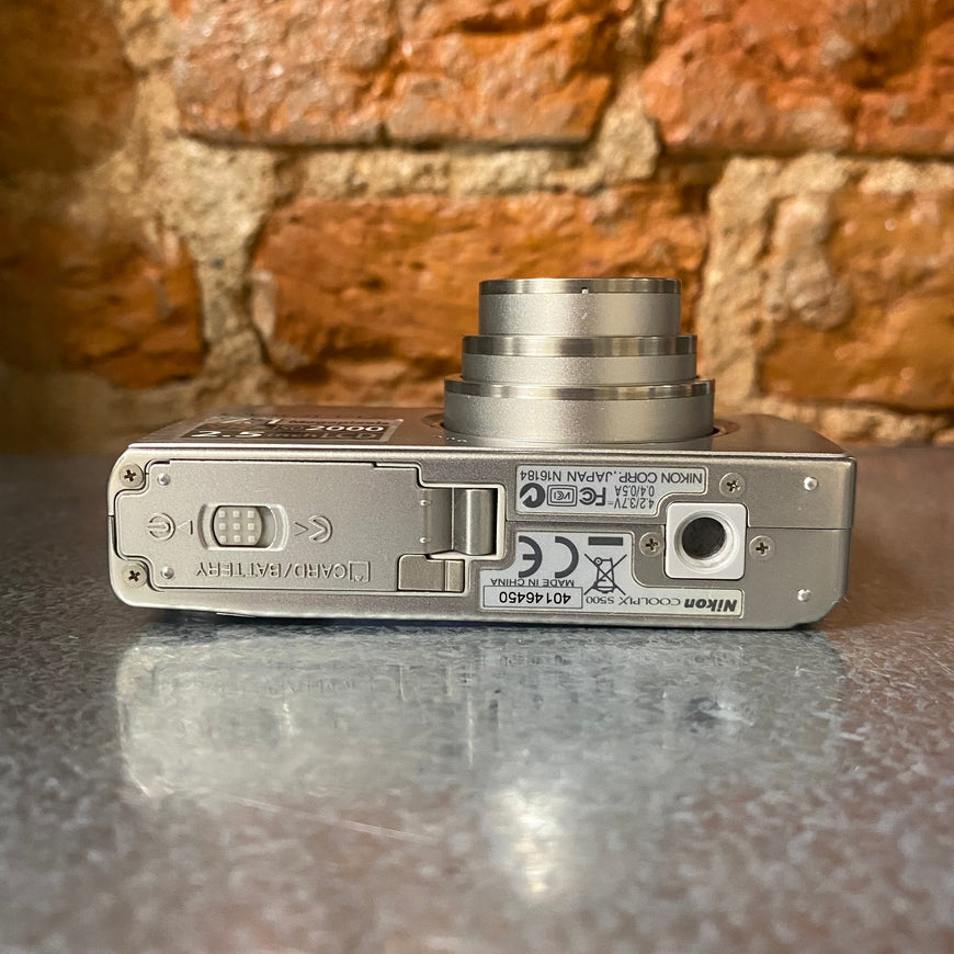 Nikon Coolpix S500 цифровой фотоаппарат металлический