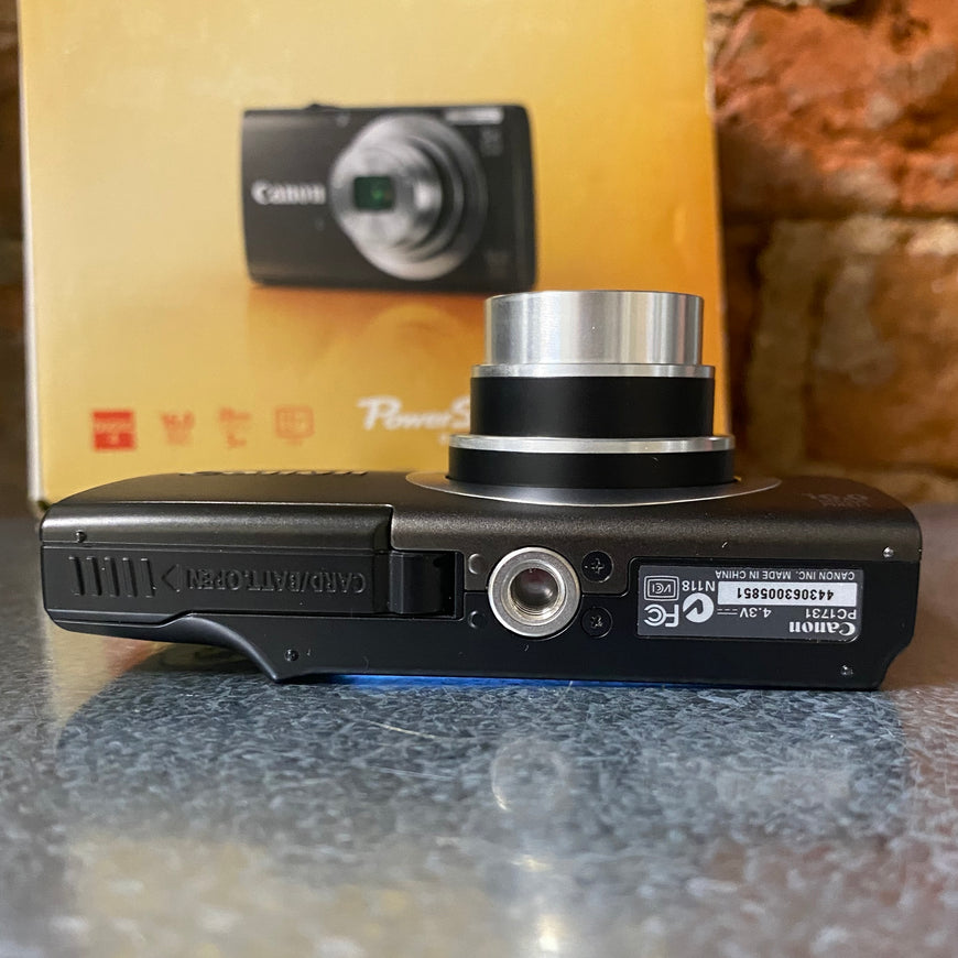 Canon PowerShot A2400 IS графитовый цифровой фотоаппарат