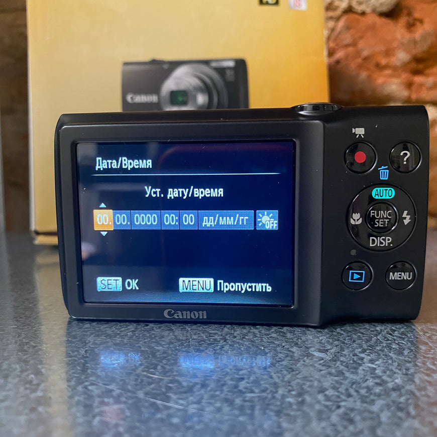 Canon PowerShot A2400 IS графитовый цифровой фотоаппарат