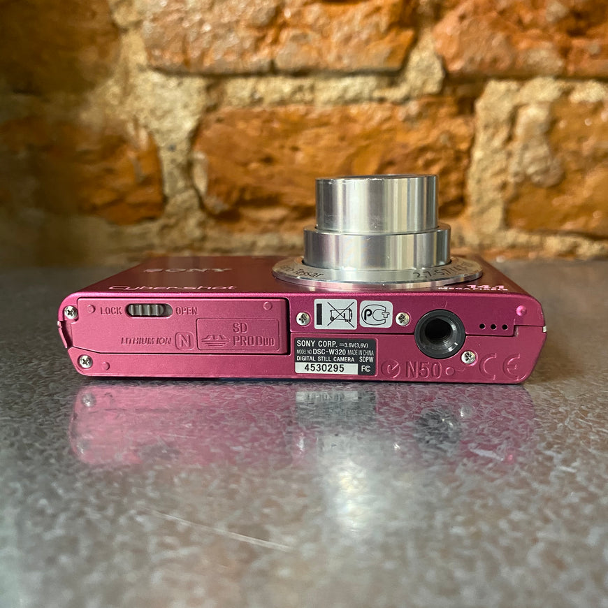 Sony Cyber-shot DSC-W320 розовый цифровой фотоаппарат