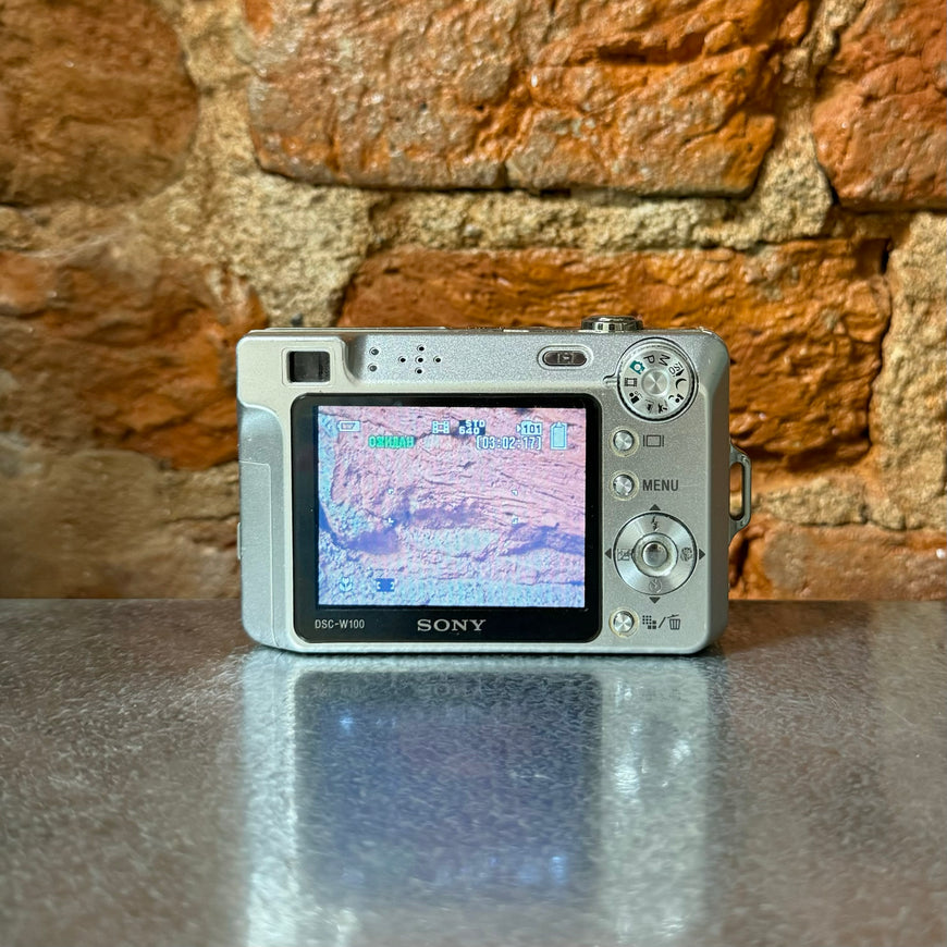 Sony Cyber-shot DSC-W100 цифровой фотоаппарат